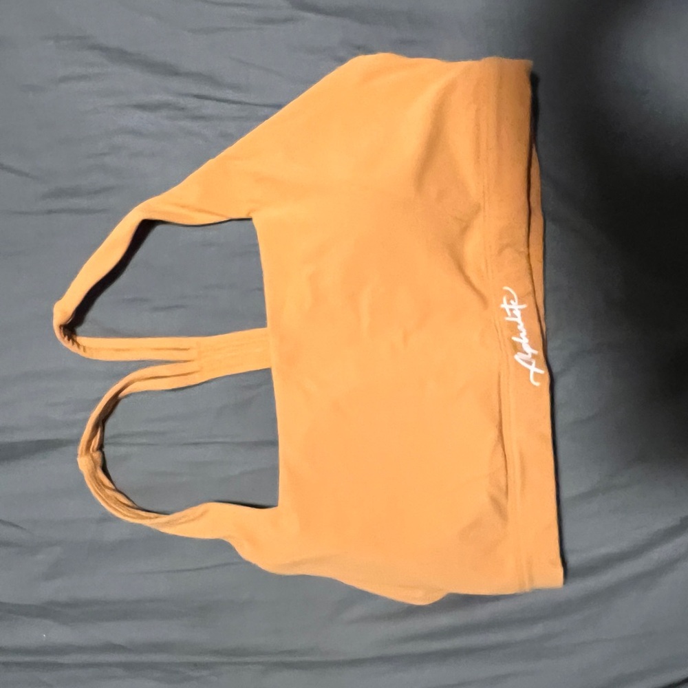 Alphalete Orange Sports Bra Intimates & Sleepwear